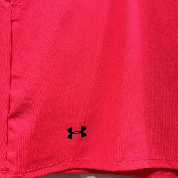 Women’s Pink & Black Under Armour Polyester & Spandex Tennis Golf Skort Size XL - Picture 4 of 10